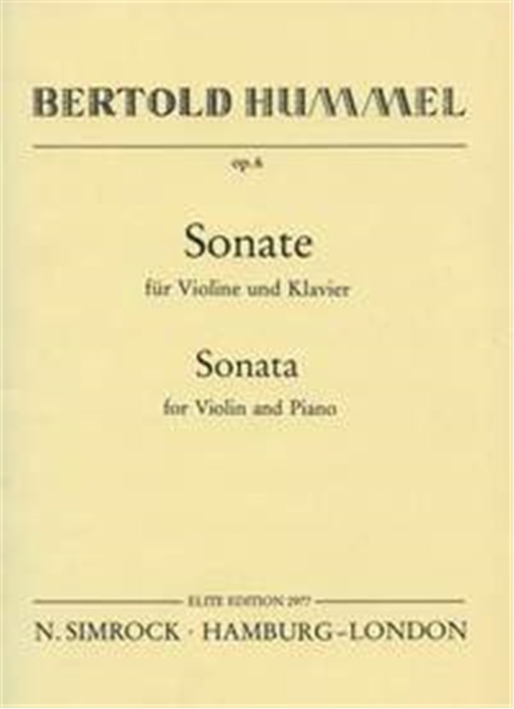 Sonata in G op. 6